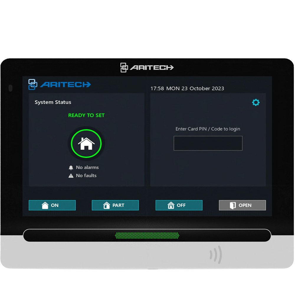 Aritech ATS1140, 7" touch screen for Advisor Advanced